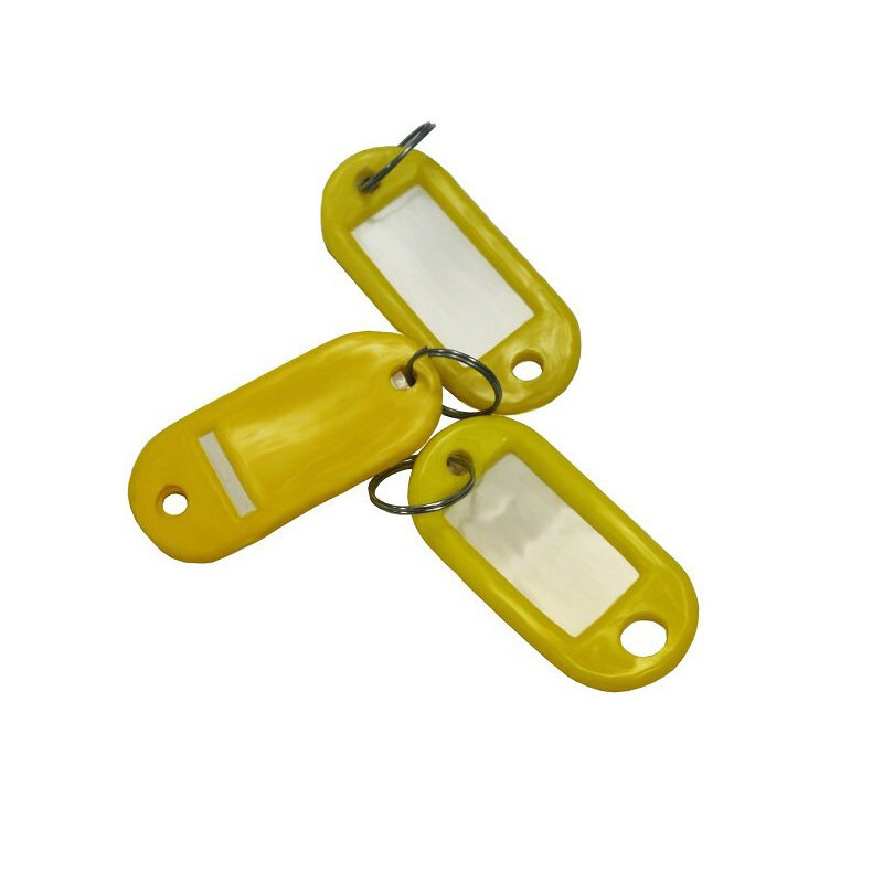 Бирки для ключей Желтая, 10 шт/уп - купить с доставкой по выгодным ...