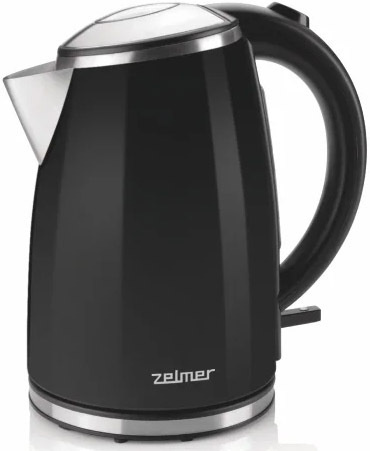 Zelmer Электрический чайник ZCK1274B черный (71505040P), черный #1