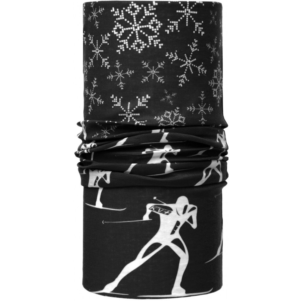 Бафф спортивный, KV+, BANDANA SKIER 20A30, 110 black, унисекс #1