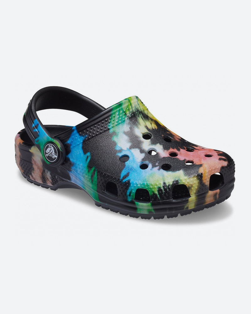 Crocs classic store tie dye