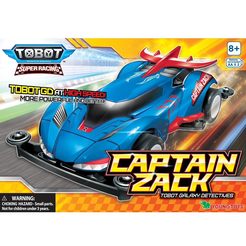 Tobot Машинка Трансформер Super Racing Captain Zack 301205 - купить с  доставкой по выгодным ценам в интернет-магазине OZON (1312466506)