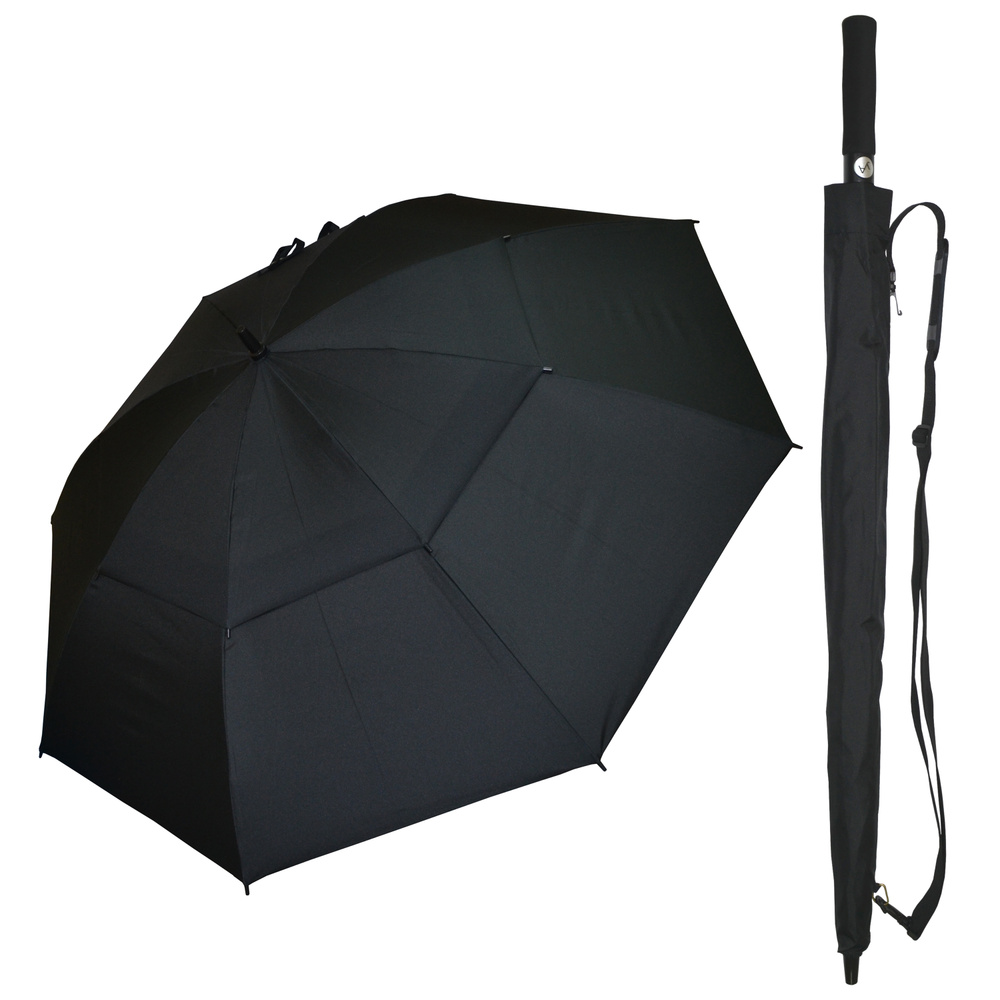 Зонт Ame Yoke Umbrella (Japan), Полуавтомат, Трость, черный купить по ...