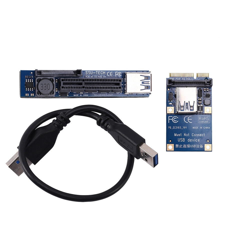 Разъем Mini PCIE для расширения PCIE X4 для видеокарты USB кабель ...