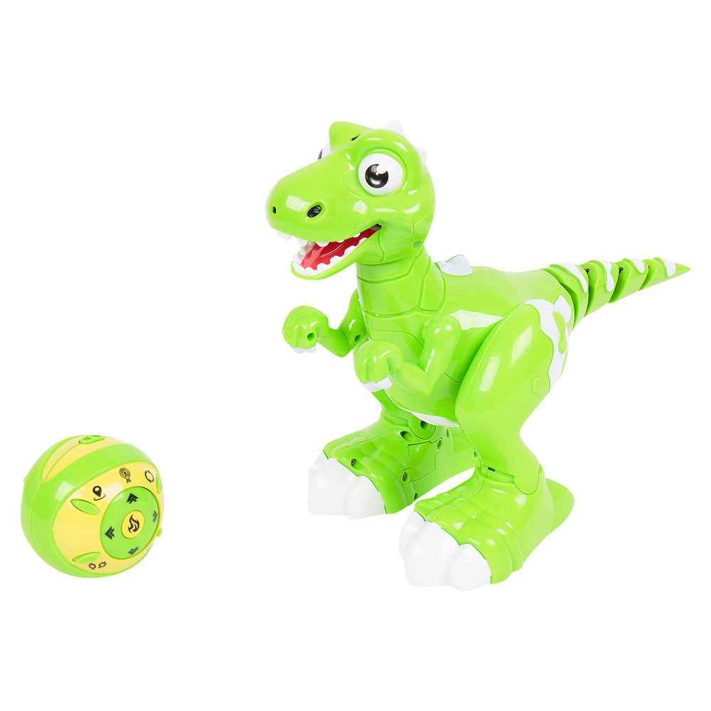 Радиоуправляемая игрушка Динозавр дышит паром, режим охота, танцы ...