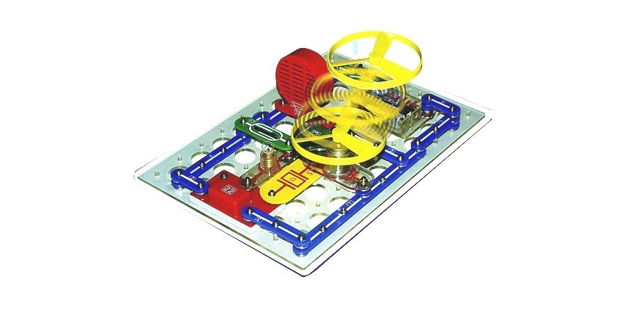 ЗНАТОК конструктор электронный, 180 схем, развивающий, для детей и ...