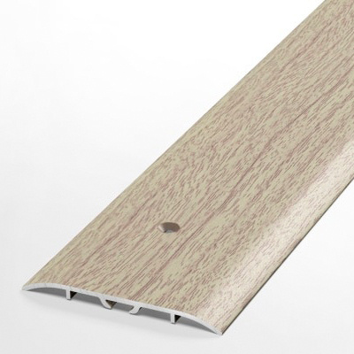 Порог напольный стыкоперекрывающий одноуровневый 60x5 мм, длина 0,9 м, профиль-порожек алюминиевый Лука #1