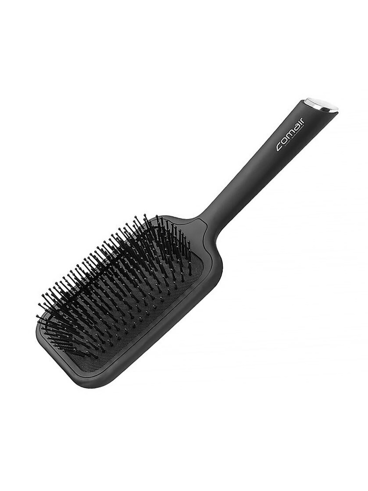 Comair Paddle Brush Black Touch Щетка-брашинг пластмассовая с эргономичной ручкой, с поверхностью Soft-Touch. #1