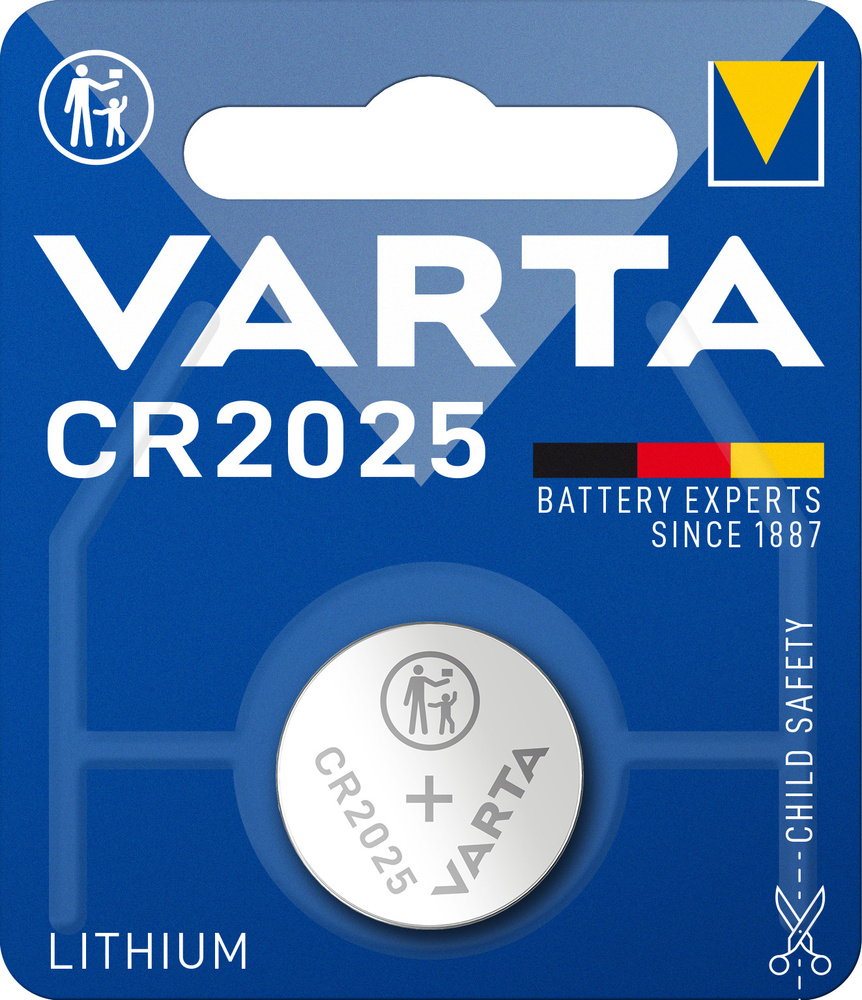Varta Батарейка CR2025, Литиевый тип, 3 В, 1 шт #1