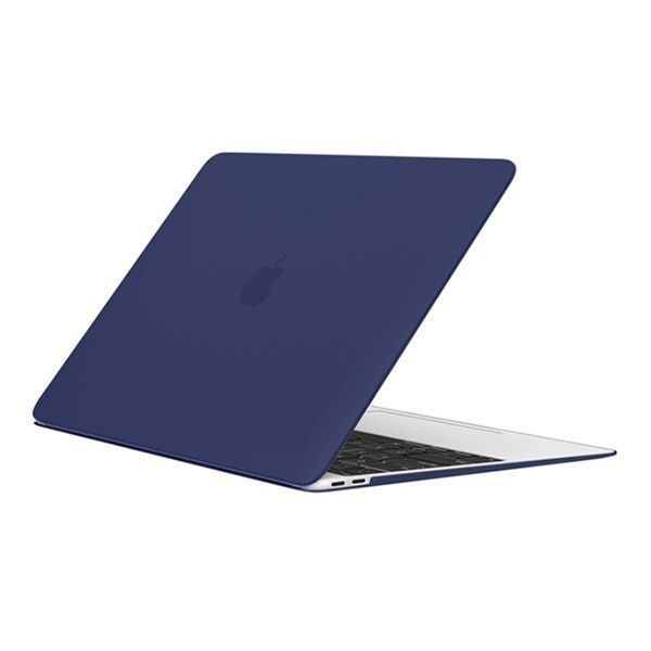 Защитный чехол Vipe Case Blue для MacBook Air 13" 2018-20 темно-синий VPMBAIR13BLUE  #1