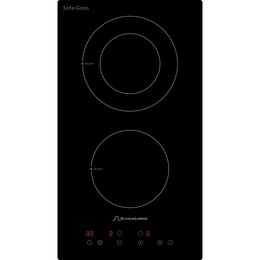 Электрическая встраиваемая варочная панель Schaub Lorenz SLK CY 31 T5, 30см, чёрный, стеклокерамика  #1
