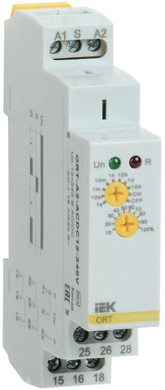 Реле задержки включения ORT 2 конт. 12-240В AC/DC IEK ORT-A2-ACDC12-240V #1