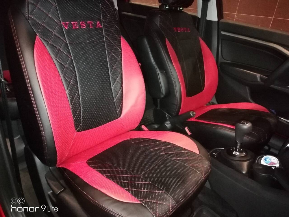 Модельные авточехлы на Lada Vesta №7 - купить с доставкой по выгодным ...