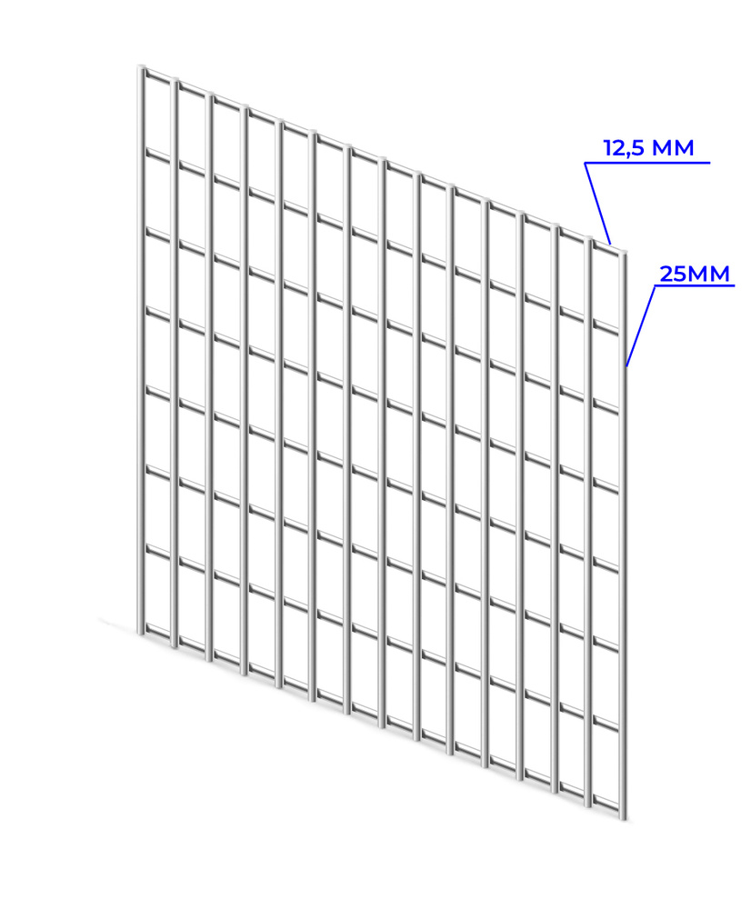 Сетка сварная оцинкованная 25х12,5 мм толщина 1.6 мм высота 1 метр отпускается погонным метром, при заказе #1