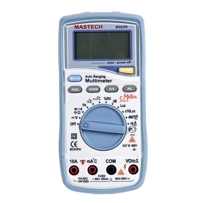 Мультиметр / тестер MASTECH MS8209 купить по выгодной цене с доставкой ...