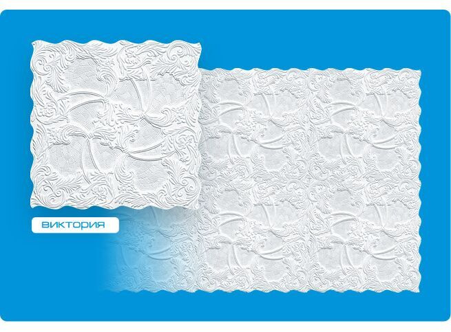 Плитка потолочная Format 12 кв.м. Виктория 3D Люкс без швов объемная (48 шт)  #1