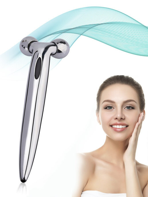 Массажер для лица 3D, Косметический массажер, Роликовый Лифтинг ...