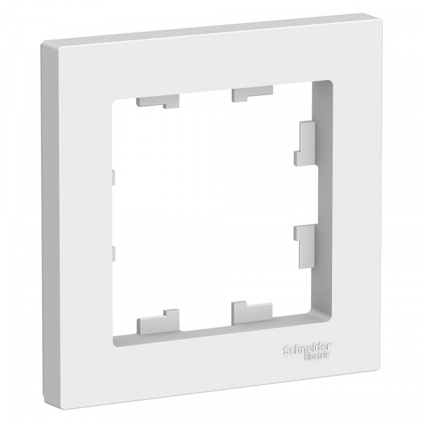 Systeme Electric AtlasDesign Белая Рамка 1-постовая, ATN000101 #1