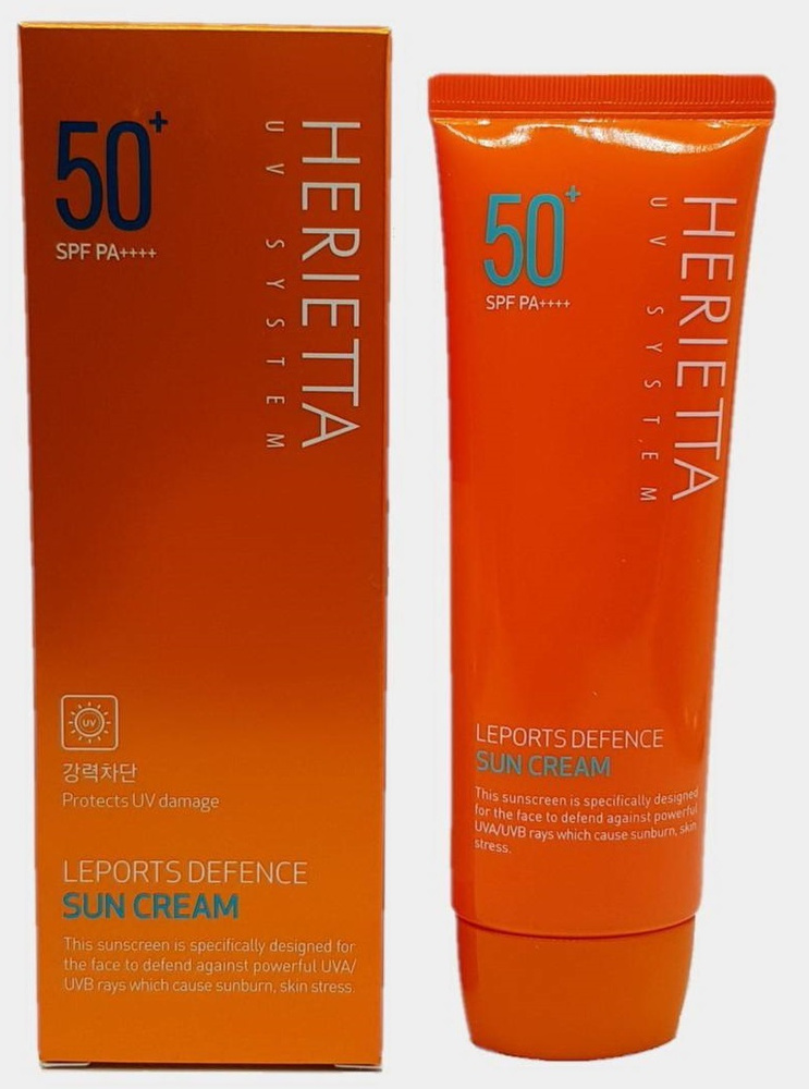 Welcos Herietta Leports Defence Sun Cream Spf50+ Pa+++ стойкий солнцезащитный крем (70мл.)  #1