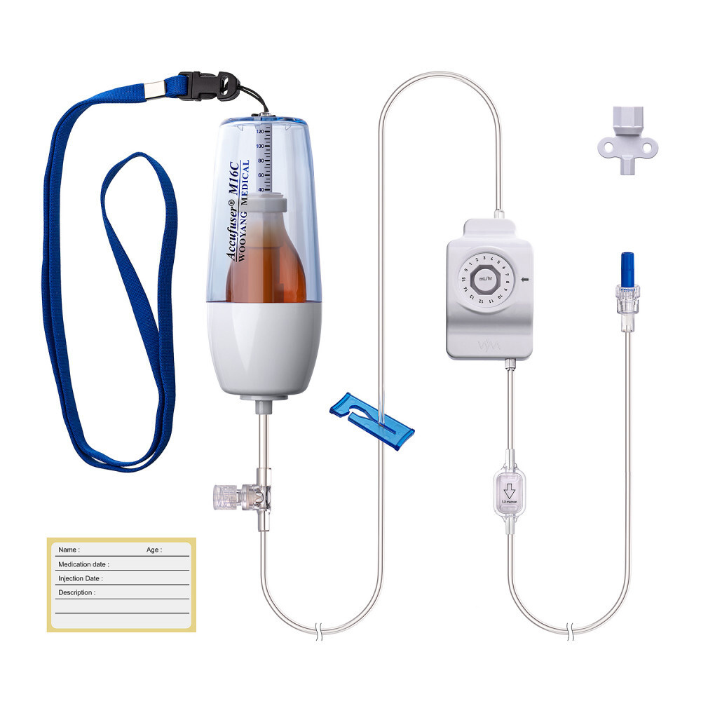 Помпа микроинфузионная Accufuser 100 мл с регулятором скорости 1-15 мл ...