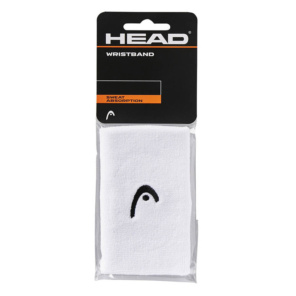 Напульсники HEAD 5" (12,7 см), 285070-WH, 2 шт., белые #1