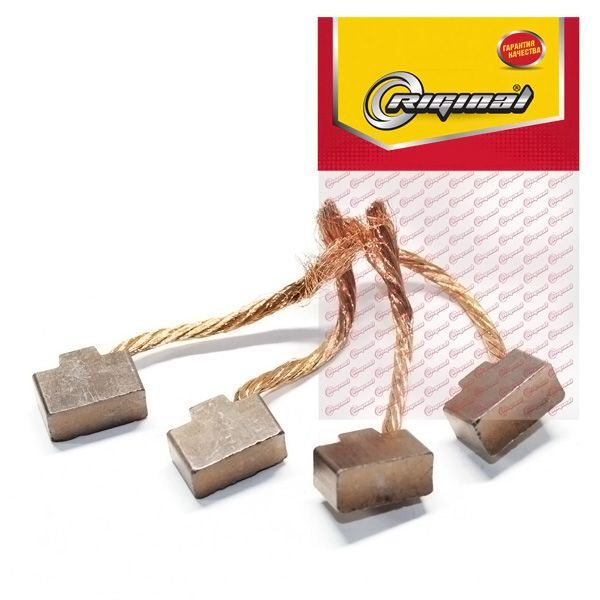 Щетки стартера малого ГАЗ 31029, 3302 4 шт. Riginal 191621 - Riginal ...