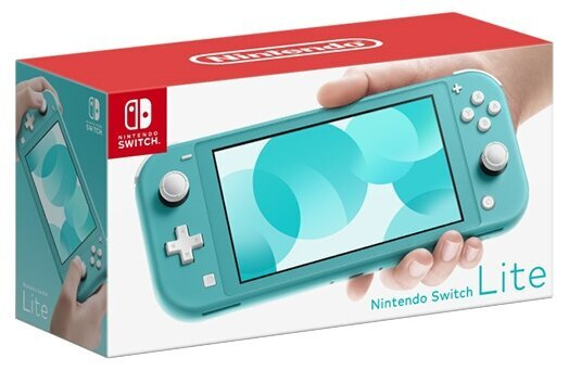 Игровая консоль Nintendo Switch Lite бирюзовый #1