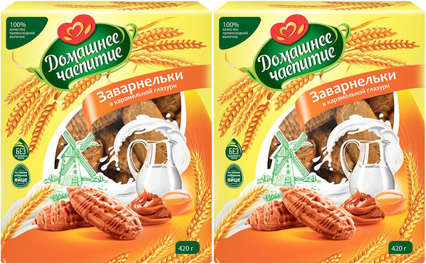Заварнельки в карамельной глазури, 420гр х 2шт - купить с доставкой по ...