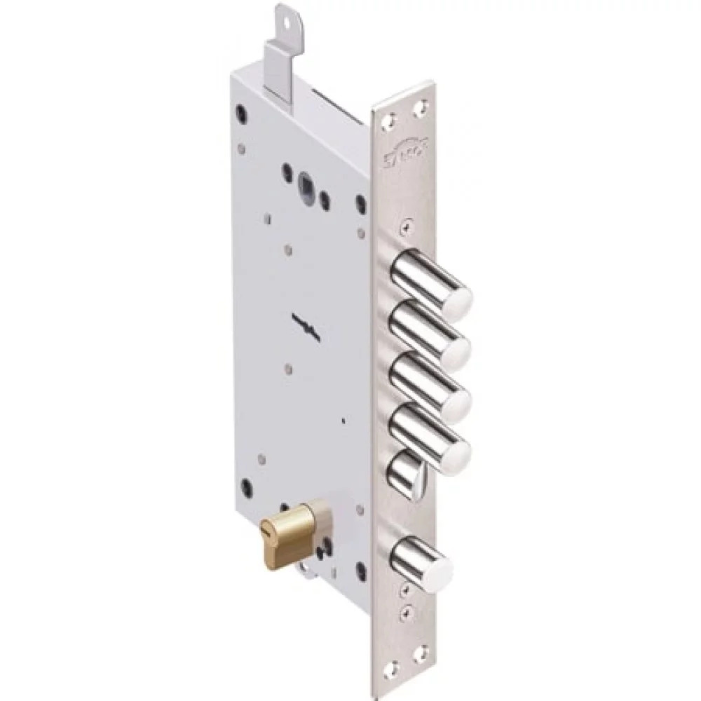 Замок врезной двухсистемный Рубин 1.08.46 с тягами, 5 кл. /27647 ...