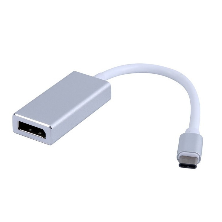 Адаптер - переходник USB3.1 Type-C - DisplayPort, серебро - купить с ...