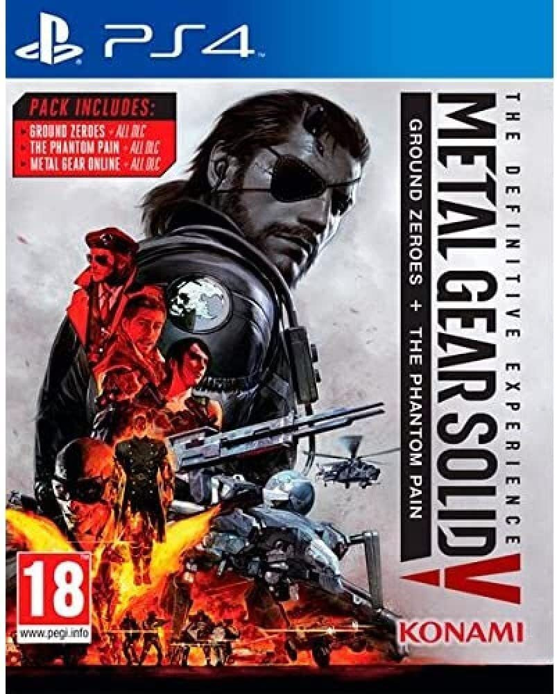 Игра Metal Gear Solid V: The Definitive Experience (PlayStation 4, Русские  субтитры)