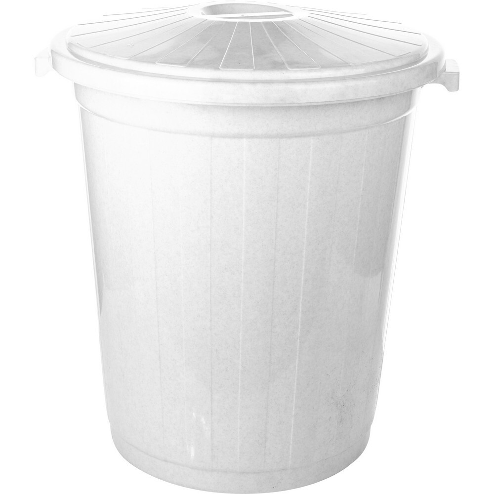 Мусорный бак NS, 1 шт, Полипропилен, белый купить по доступной цене с ...
