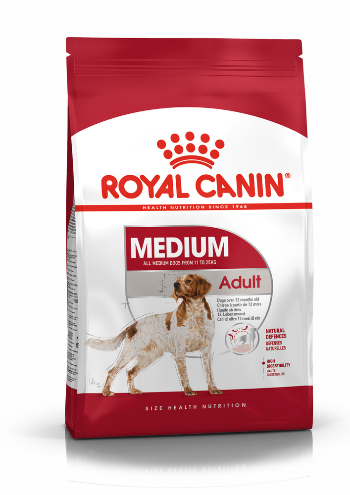 Корм сухой ROYAL CANIN MEDIUM ADULT корм для собак с 12 месяцев до 7 лет 3 кг х 2 шт  #1