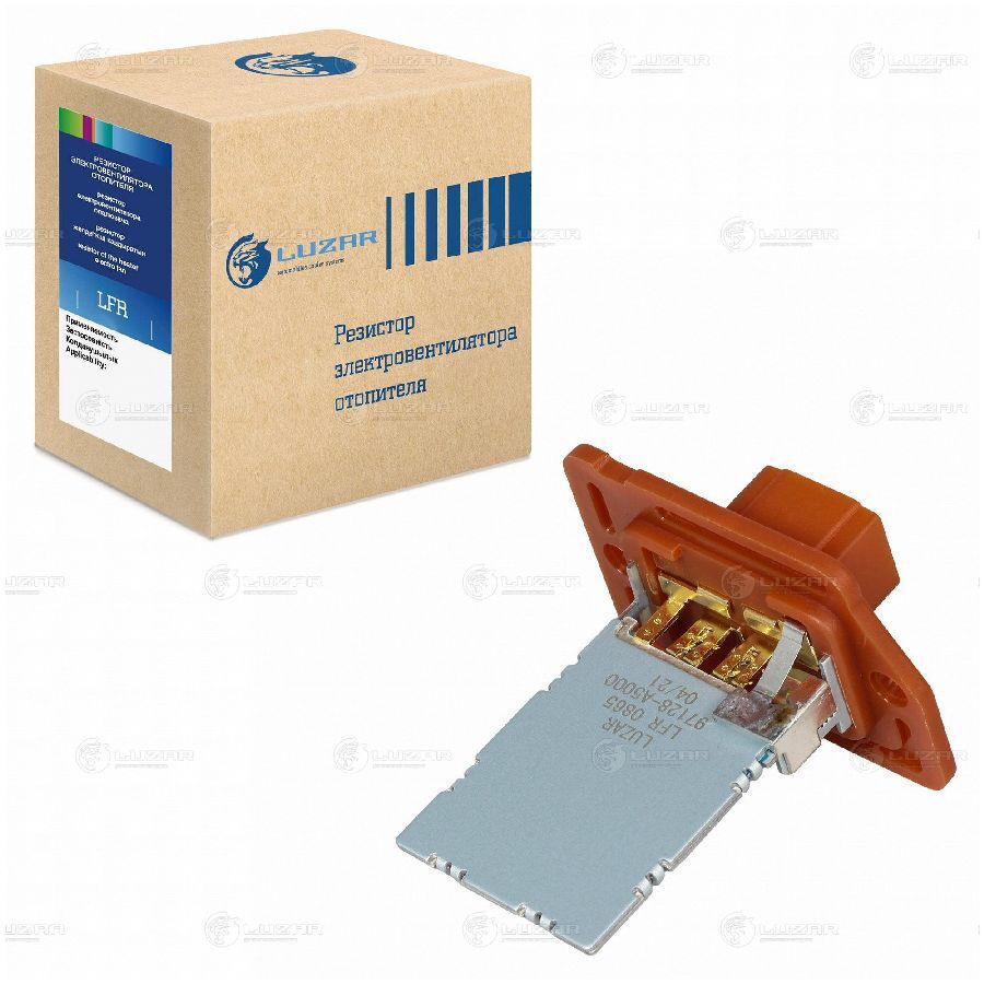 Резистор вентилятора отопителя KIA Ceed (12-) (manual A/C) (LFR 0865 ...