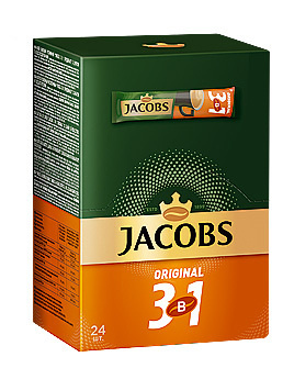 Кофейный напиток JACOBS ORIGINAL 3в1 12гр #1