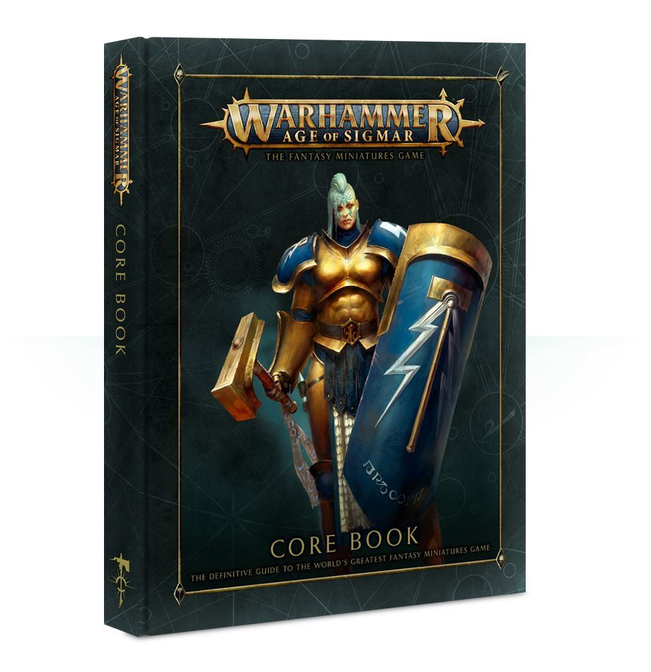 Дополнение для настольной игры Warhammer Age of Sigmar: Книга правил (2018,  на английском)