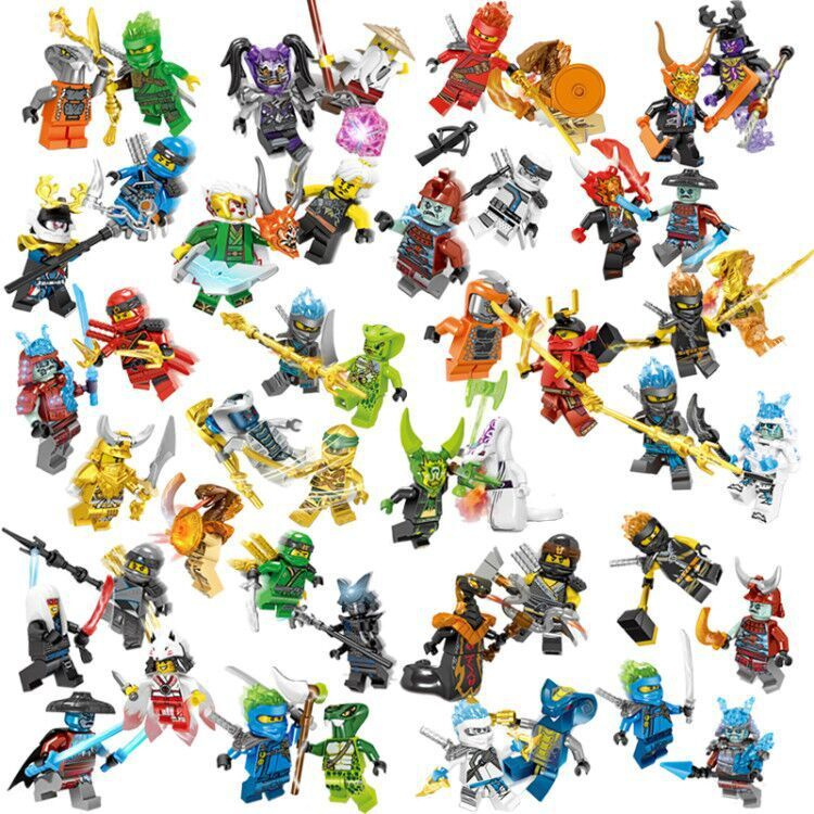 Lego ninjago figuras on sale