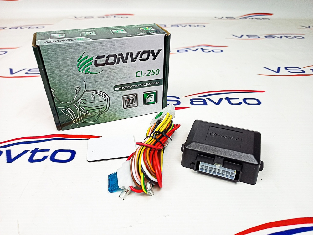 Автоматический доводчик стеклоподъемников на две двери CONVOY CL-250 ...
