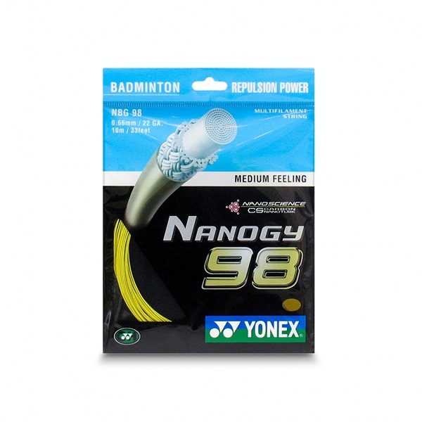 Струна для бадминтона Yonex 10m NBG-98, Yellow #1