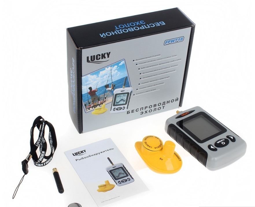 Эхолот беспроводной Fish Finder FFW - 718 - купить с доставкой по ...