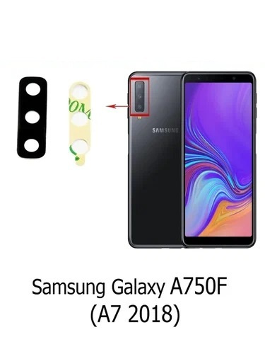 Стекло камеры для Samsung Самсунг A7 2018 (A750F) #1