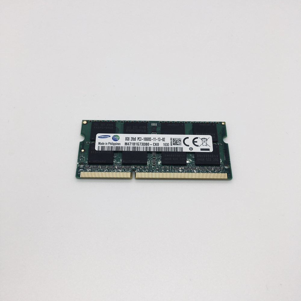 Модуль оперативной памяти Samsung DDR3 8 ГБ 1333 MHz SO-DIMM PC3-10600 1x8  ГБ (M471B1G73DB0) - купить по выгодной цене в интернет-магазине OZON  (631198749)