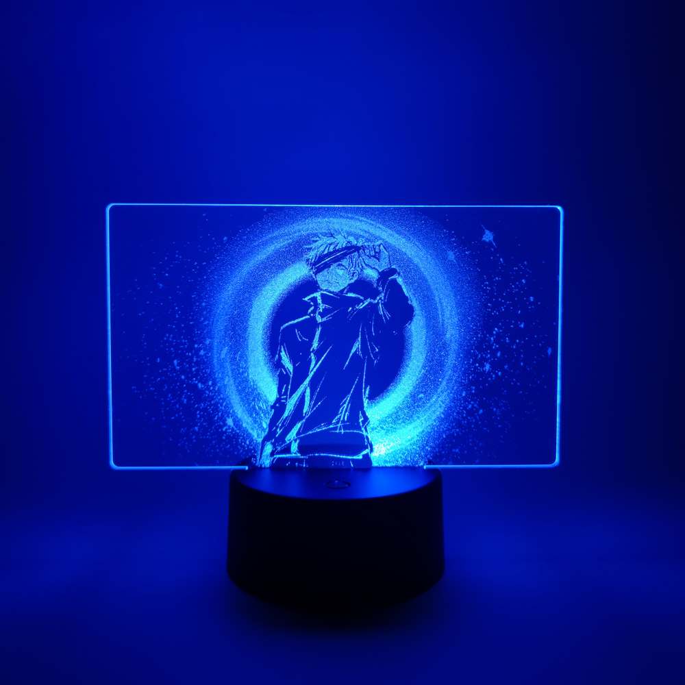 LED светильник Сатору Годжо из аниме "Магическая битва" #1