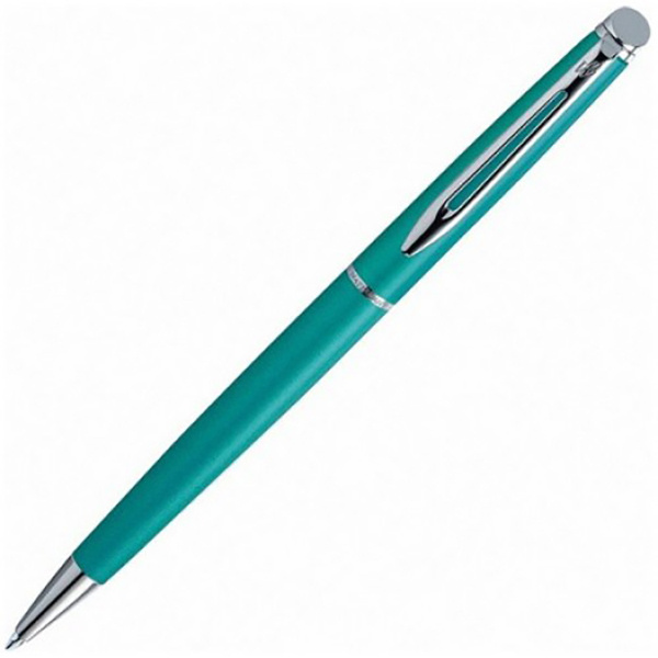 Ручка шариковая бирюзового цвета Waterman Hemisphere Shimmery Coloyrs Green CT  #1