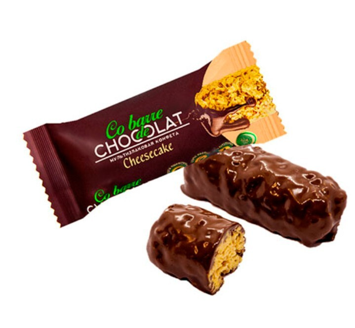Мультизлаковые конфеты Co Barre de Chocolat Чизкейк, 2кг (коробка ...