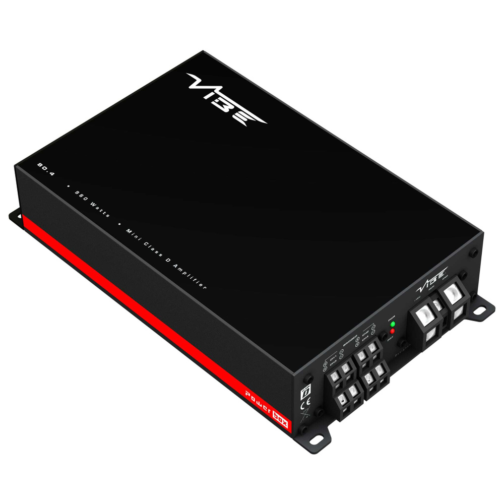 Усилитель звука Vibe POWERBOX80.4M-V0 (80 Вт, класс D, 4-канальный) #1