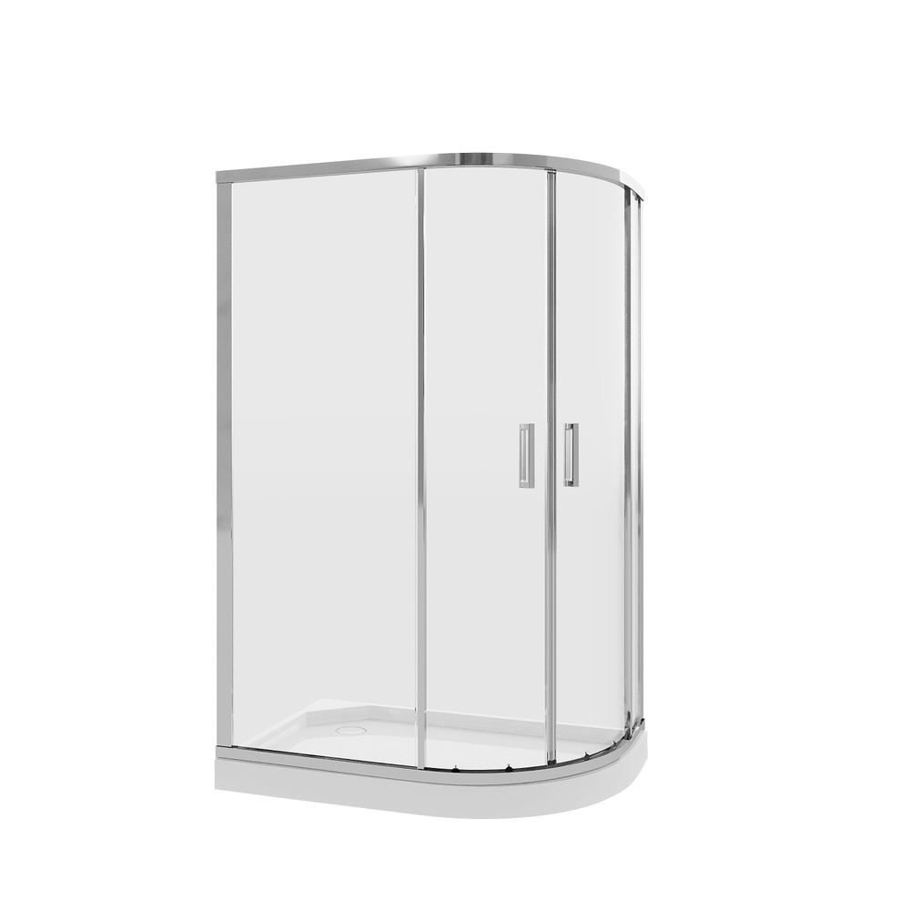 Душевое ограждение Niagara NG-6621-08 (120*80*190) полукруг, двери ...