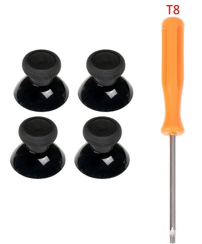 Аналоговые стики - грибки на геймпад / джойстик 4 штуки + отвертка torx ...