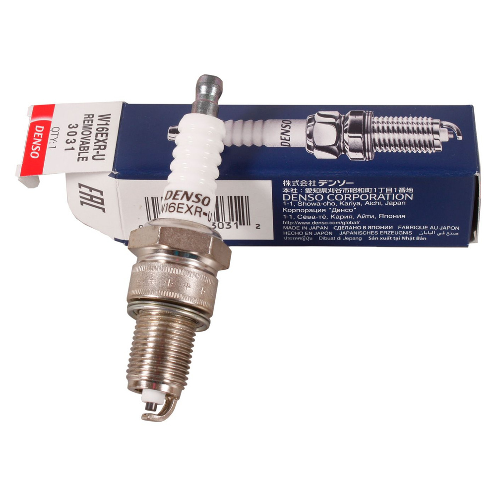 DENSO 3031 Свеча зажигания Nickel. Диам-14 мм, длина-19 мм, ключ-20,6