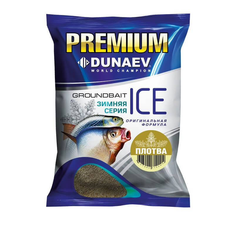 Прикормка "DUNAEV iCE-PREMIUM" 0.9кг Плотва #1