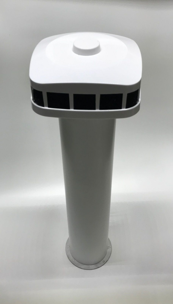 Клапан Инфильтрации Воздуха Airone КИВ-К 100 0.5м с выходом стенным из нержавеющей стали  #1